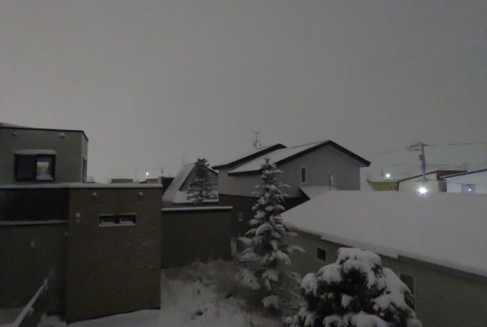 webnews今朝の北見／東の空