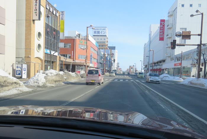 webnews今朝の北見/国道39号、大通り西2丁目交差点