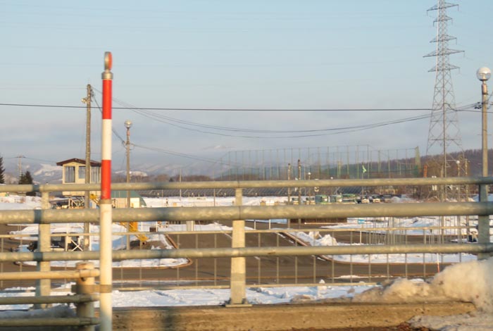 webnews今朝の北見／仁頃山頂上には開発局の無線中継施設がある