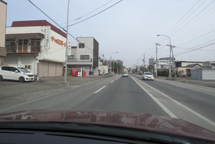 webnews今朝の北見／常盤通り、さかい商店前から北見市民会館方向