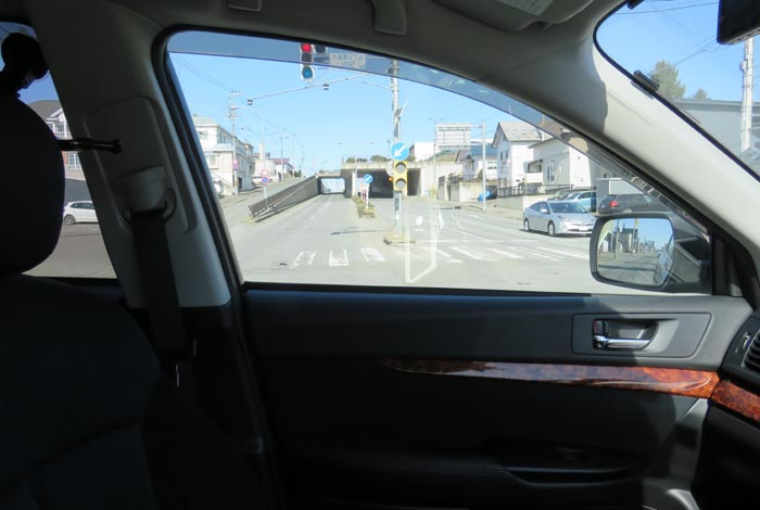 webnews今朝の北見/東9丁目歩道橋の交差点から左