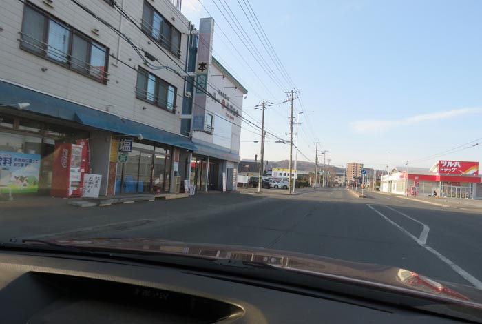 webnews今朝の北見／南大通り交差点から無加川橋方向