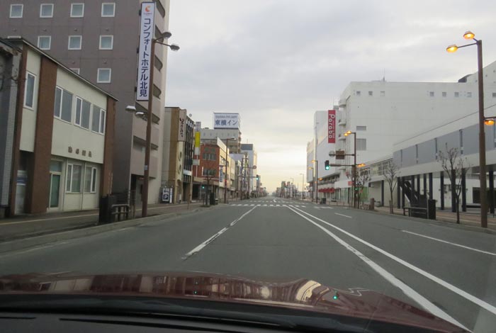 webnews今朝の北見/国道39号、大通り西2丁目交差点