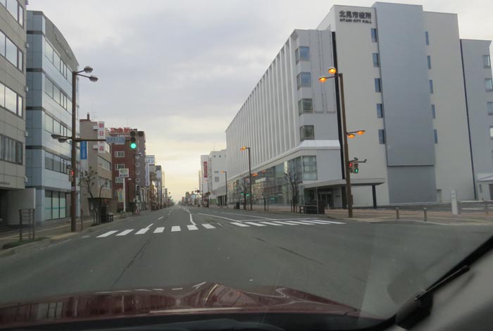 webnews今朝の北見/北見市役所新庁舎工事現場
