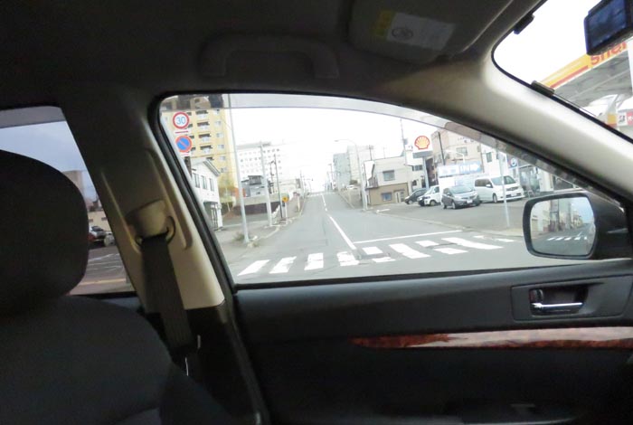 webnews今朝の北見/交差点を左に入ると北見赤十字病院方向