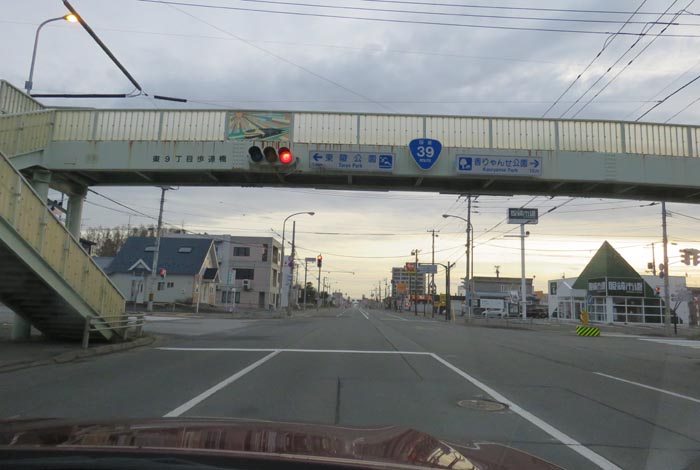 webnews今朝の北見/大通り東9丁目歩道橋
