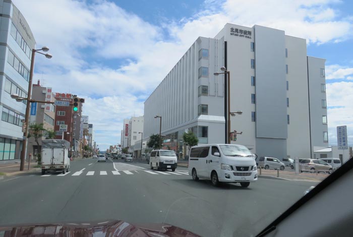 webnews今朝の北見/北見市役所新庁舎工事現場
