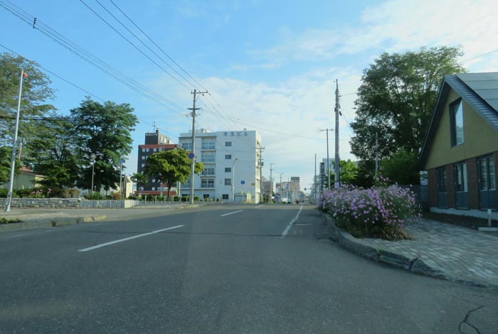 webnews今朝の北見／パレスビル方向