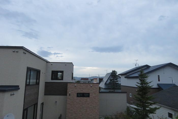 webnews今朝の北見／東の空