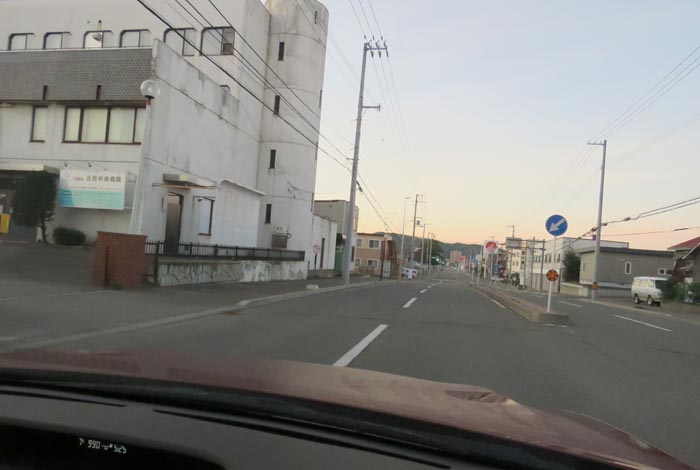 webnews今朝の北見／北見中央病院前