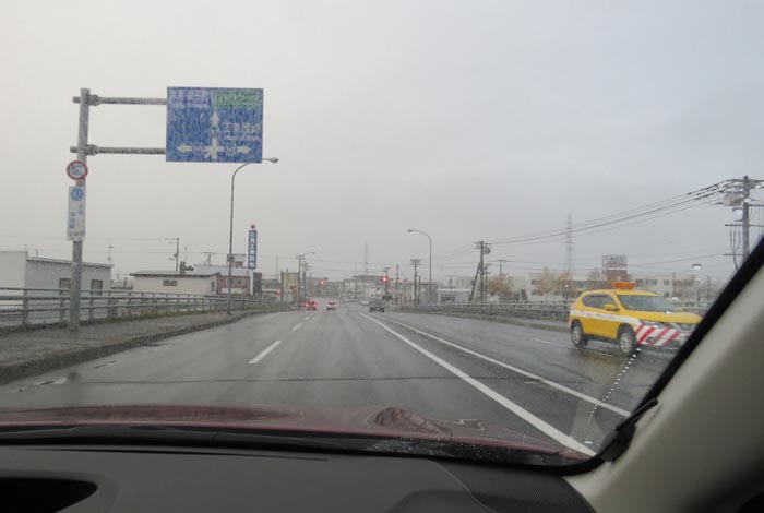 webnews今朝の北見／錦町の南岸通り交差点交差点