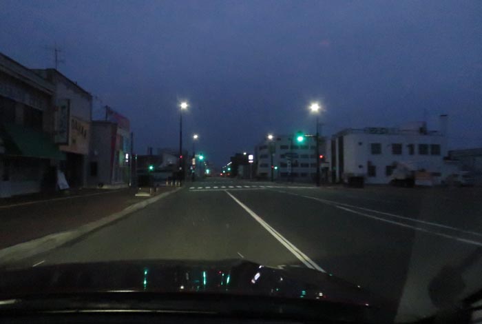 webnews今朝の北見／本町の北４条通り交差点