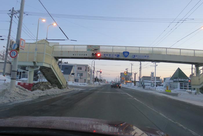 webnews今朝の北見/大通り東9丁目歩道橋