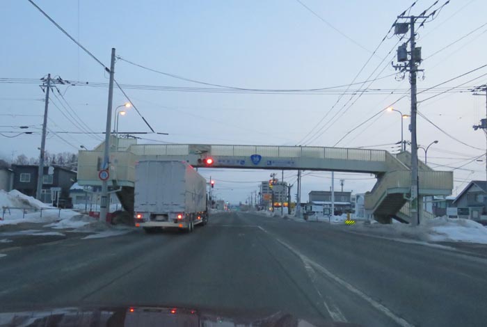 webnews今朝の北見/大通り東9丁目歩道橋