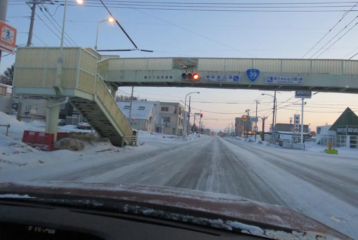 webnews今朝の北見／大通り東９丁目歩道橋