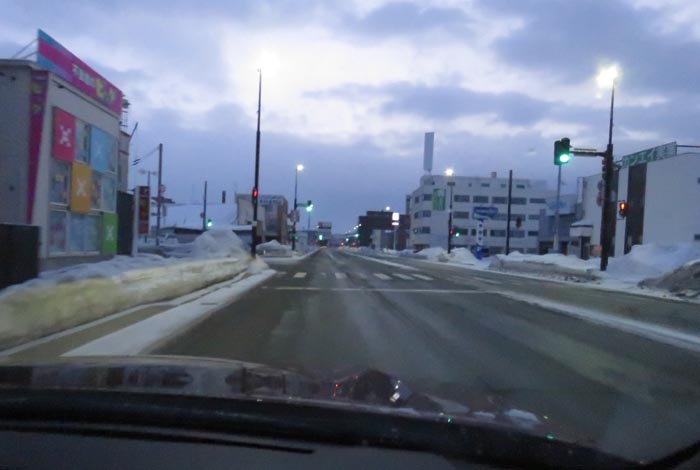 webnews今朝の北見/本町の北4条通り交差点
