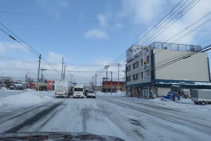 webnews今朝の北見/とん田通り、南大通り交差点