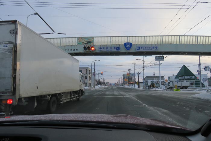 webnews今朝の北見/大通り東9丁目歩道橋