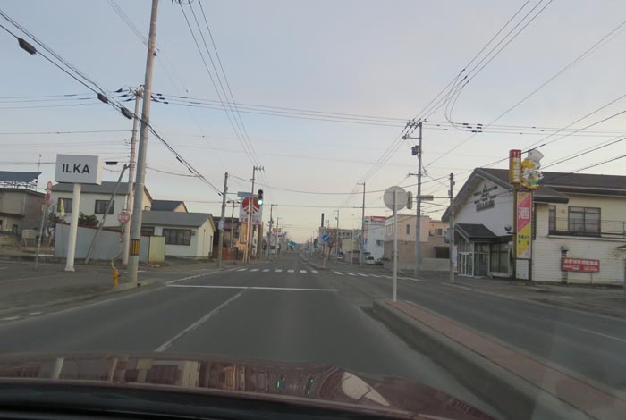 webnews今朝の北見/とん田通り、南大通り交差点から国道39号方向