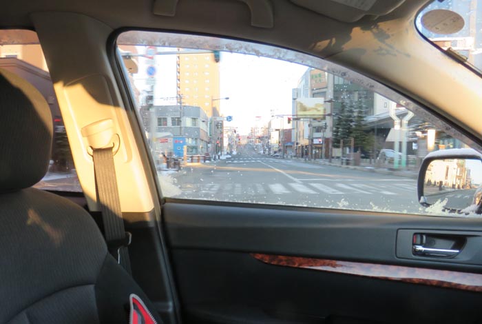 webnews今朝の北見/駅前交差点から左は中央通り側