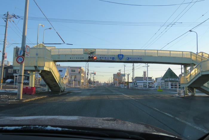 webnews今朝の北見/大通り東9丁目歩道橋