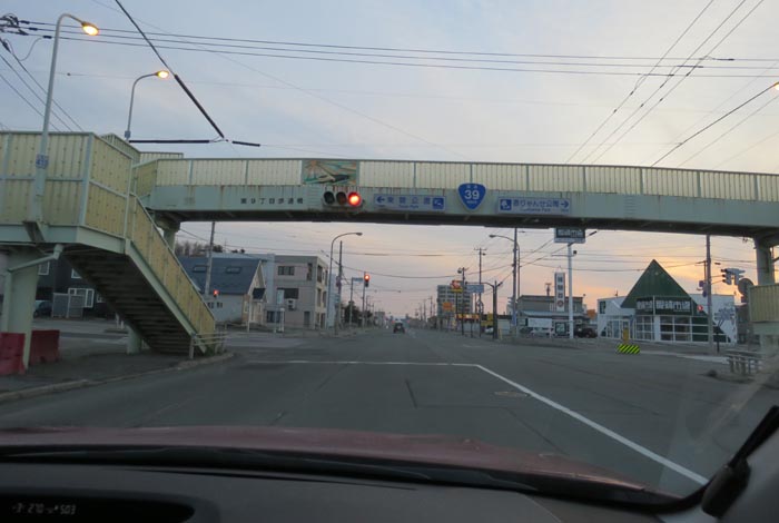webnews今朝の北見/大通り東9丁目歩道橋