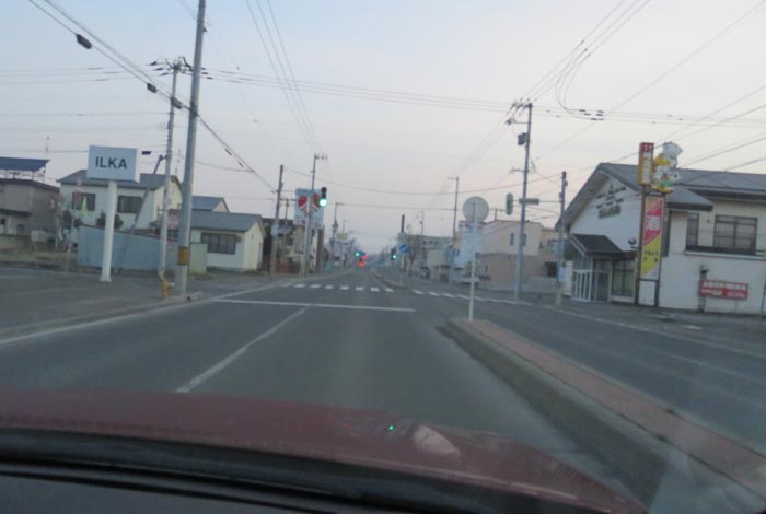 webnews今朝の北見/とん田通り、南大通り交差点から国道39号方向