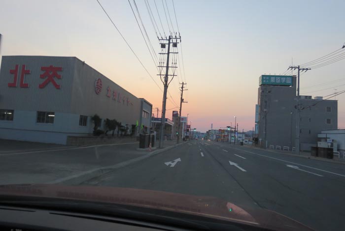 webnews今朝の北見/北交ハイヤー前