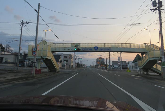 webnews今朝の北見/大通り東9丁目歩道橋