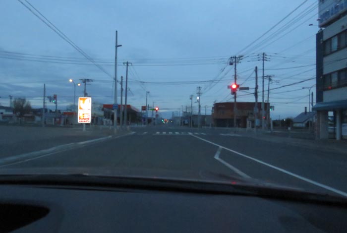 webnews今朝の北見/とん田通り、南大通り交差点