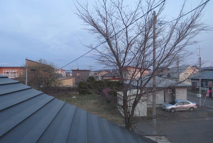 webnews今朝の北見／西の空