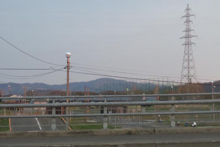 webnews今朝の北見／仁頃山頂上には開発局の無線中継施設がある