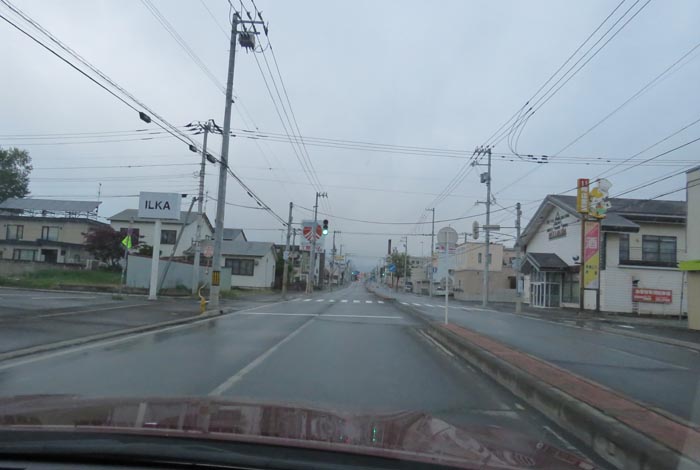 webnews今朝の北見/とん田通り、南大通り交差点から国道39号方向