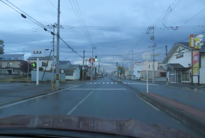 webnews今朝の北見/とん田通り、南大通り交差点から国道39号方向