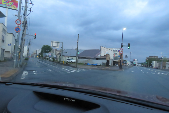 webnews今朝の北見/交差点から北4条通り側のパレスビル方向