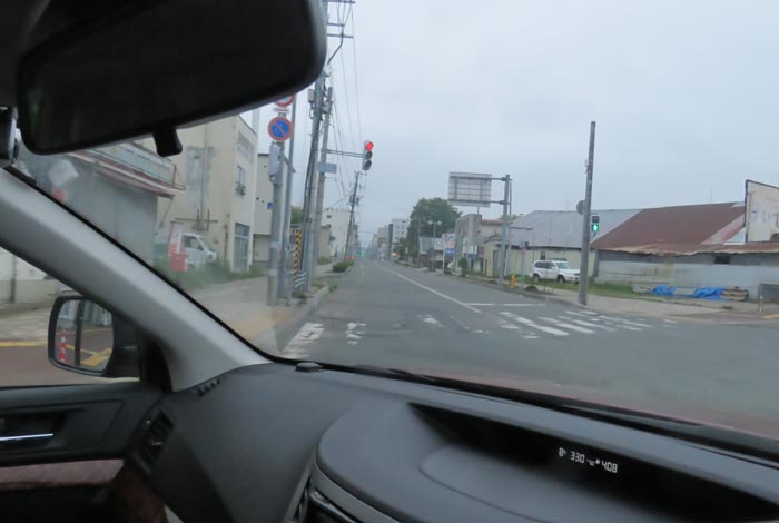 webnews今朝の北見/交差点から北4条通り側のパレスビル方向