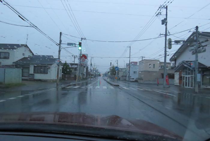 webnews今朝の北見/とん田通り、南大通り交差点から国道39号方向