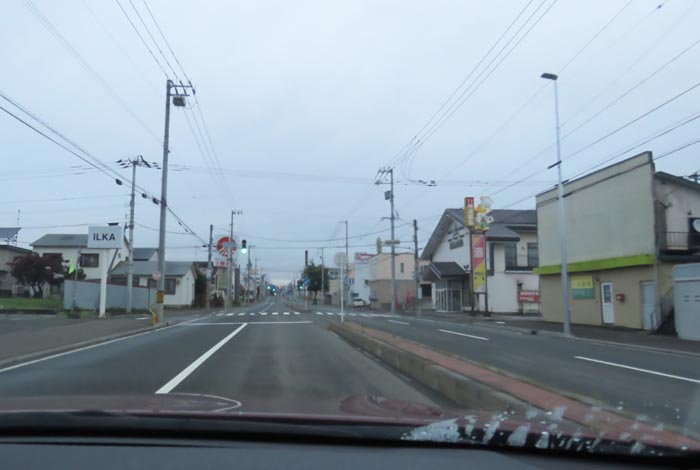 webnews今朝の北見/とん田通り、南大通り交差点から国道39号方向