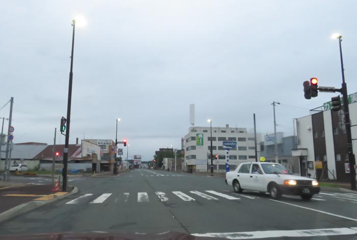 webnews今朝の北見/本町の北4条通り交差点
