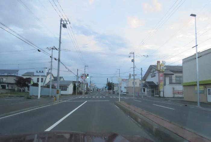 webnews今朝の北見/とん田通り、南大通り交差点から国道39号方向