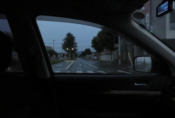 webnews今朝の北見／緑園通り交差点から常磐公園方向