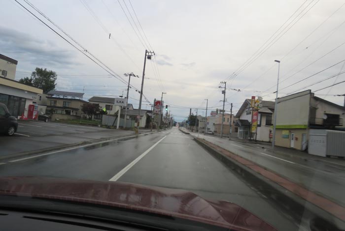 webnews今朝の北見/とん田通り、南大通り交差点から国道39号方向