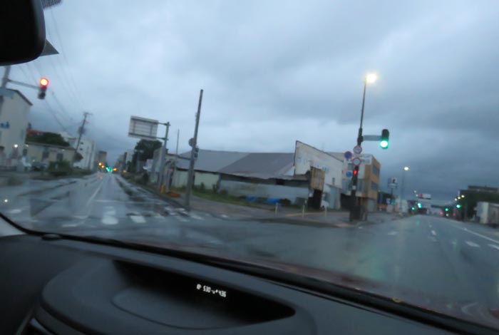webnews今朝の北見/交差点から北4条通り側のパレスビル方向