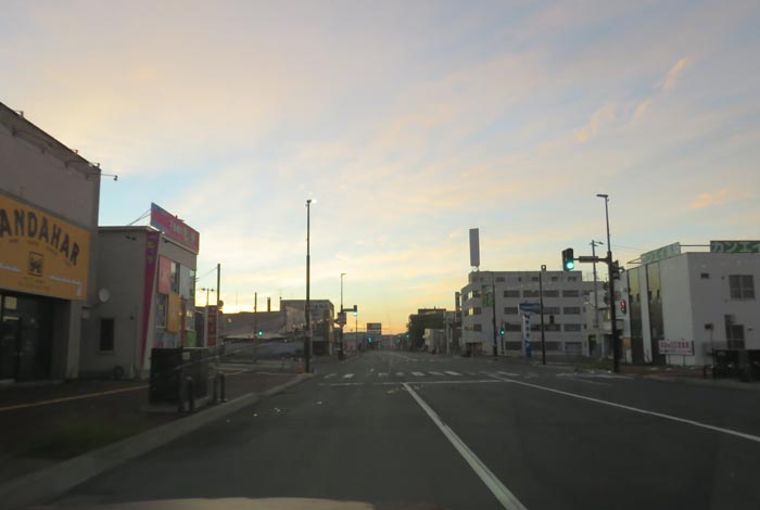 webnews今朝の北見/本町の北4条通り交差点