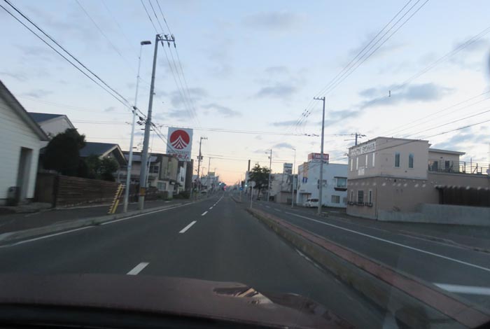 webnews今朝の北見/とん田通り、南大通り交差点から国道39号方向