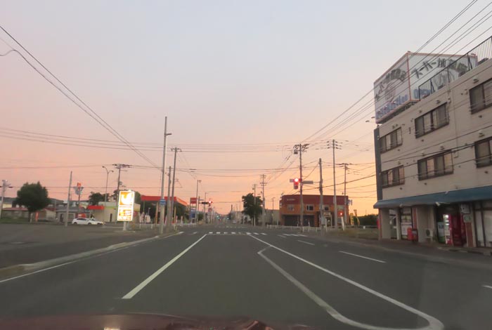 webnews今朝の北見/とん田通り、南大通り交差点