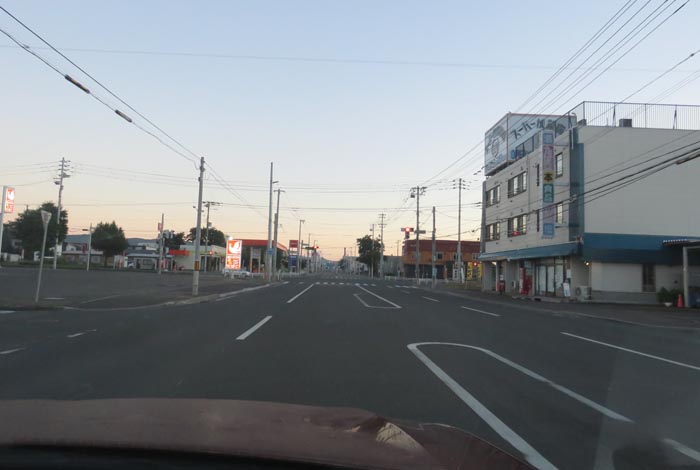 webnews今朝の北見/とん田通り、南大通り交差点