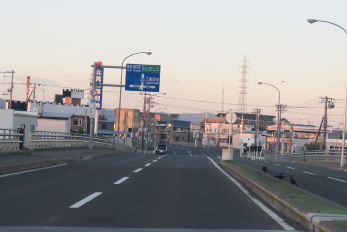 webnews今朝の北見／錦町の南岸通り交差点交差点