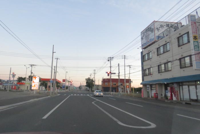 webnews今朝の北見/とん田通り、南大通り交差点