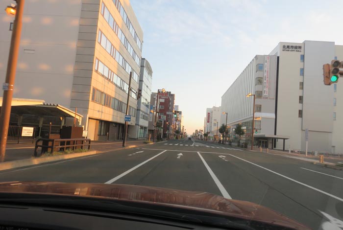 webnews今朝の北見/国道39号、大通り西3丁目、為山堂医院横